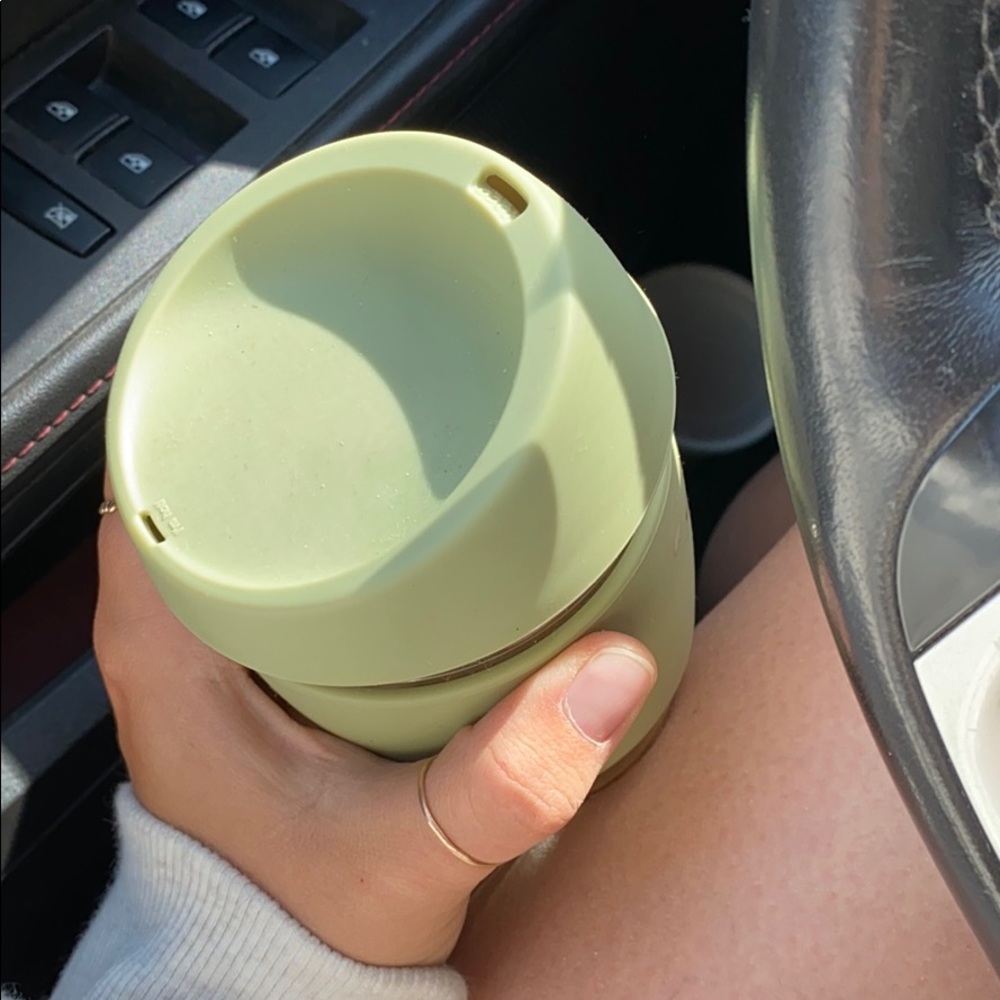 Glass mug